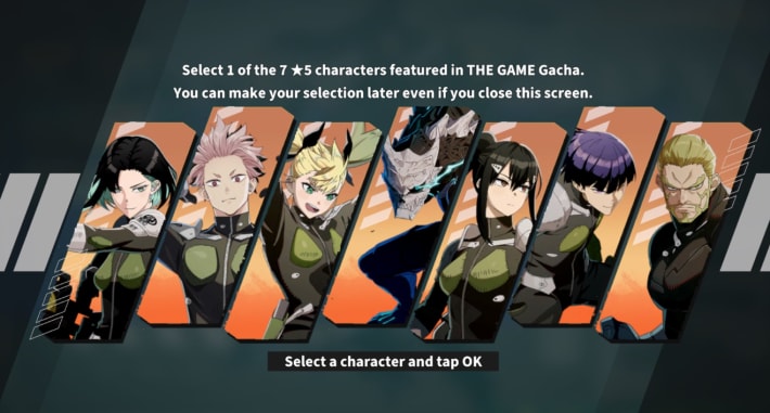 Character List