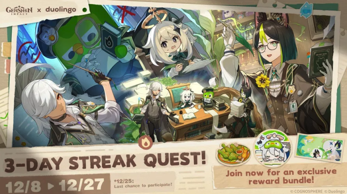 Duolingo genshin