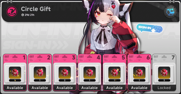 NTE Circle Gift