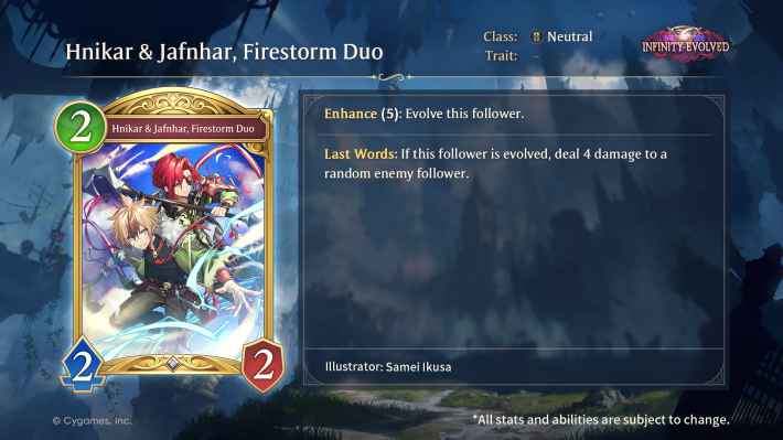 Hnikar & Jafnhar, Firestorm Duo