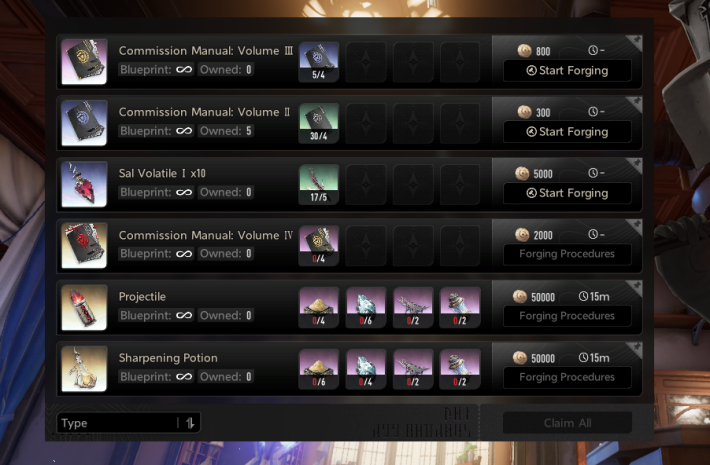 Duet Night Abyss Forging