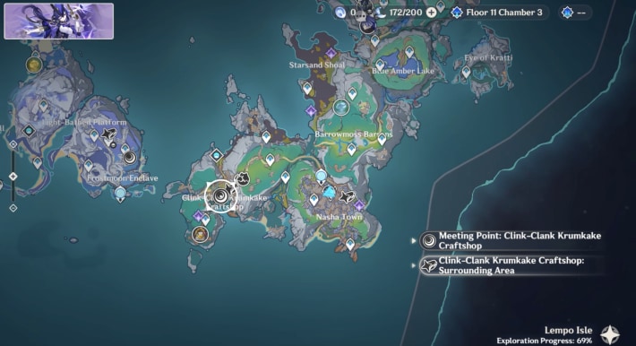 Clink-Clank Krumkake Craftshop Meeting Point Location