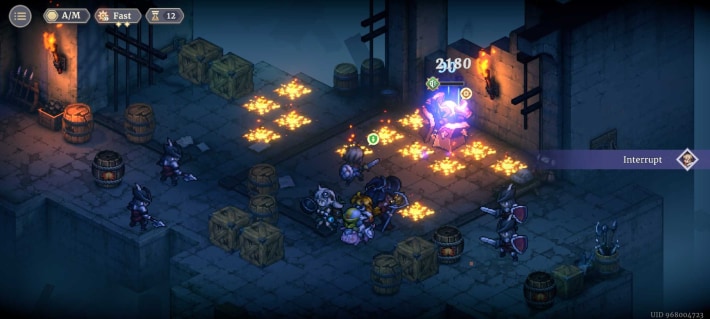 Sword of Convallaria (SoC) - Knocking Back Boss