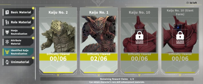 K8 The Game Training - Identified Kaiju Neutralization
