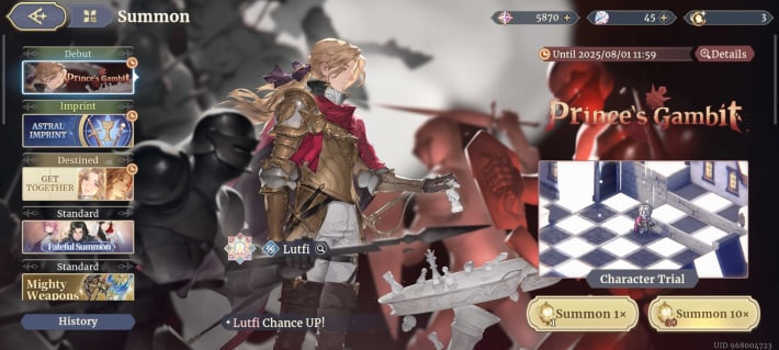 Sword of Convallaria (SoC) - Lutfi Banner