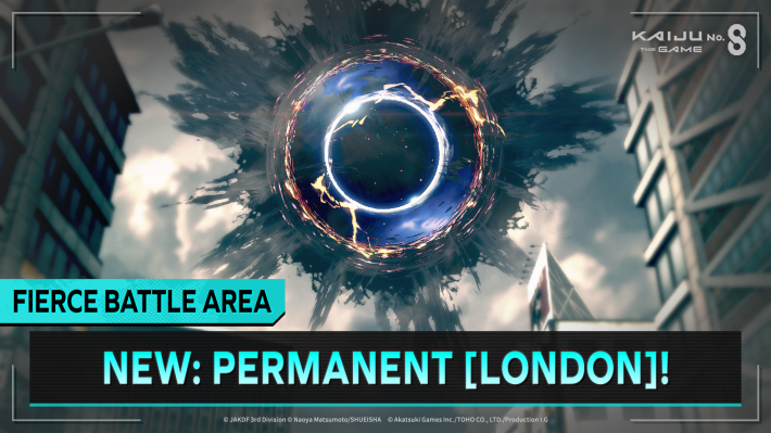 Kaiju No. 8 The Game Fierce Battle Area Permanent London