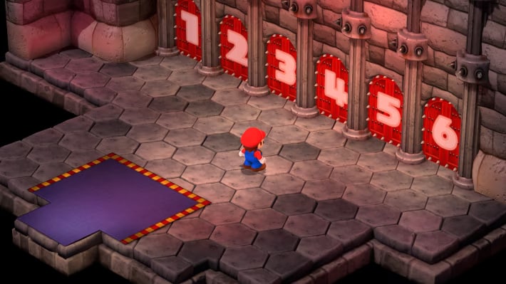 Go to the 6 Doors in Bowser