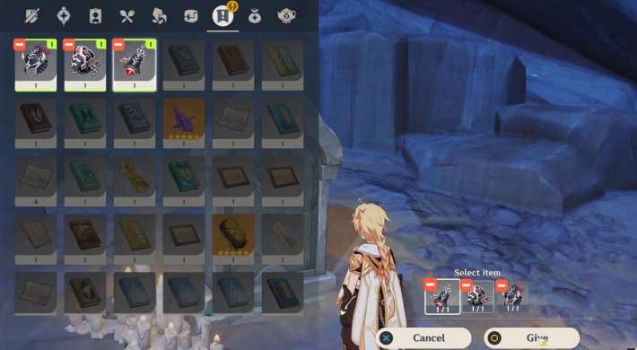 Return Items to Sigurd