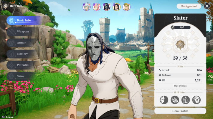 The Seven Deadly Sins Origin Slater Hero Info