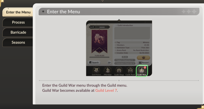 guild level 7