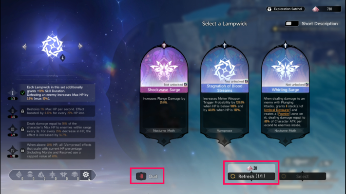 Duet NIght Abyss Refresh Lampwicks