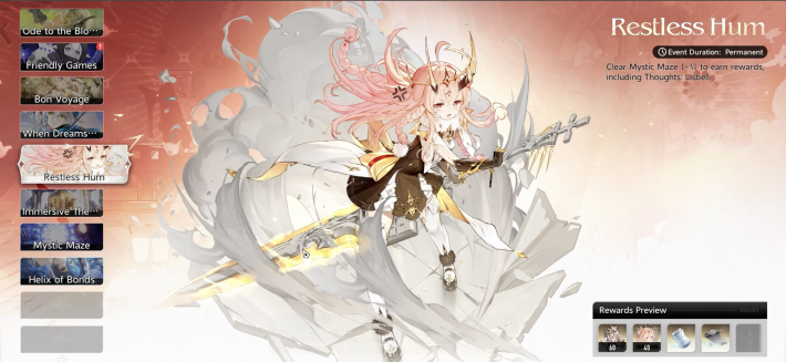 Reward From Mystic Maze