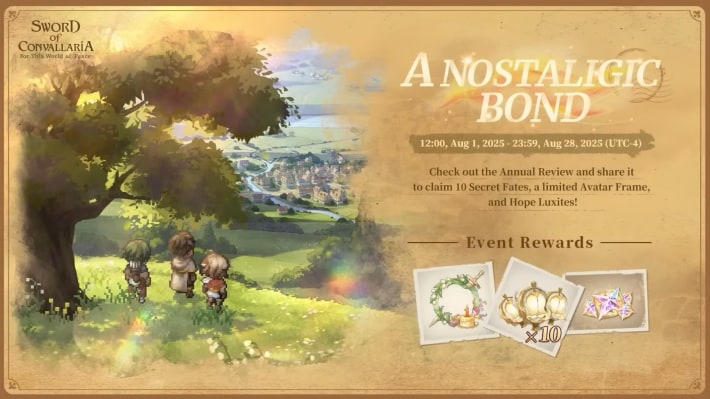 Sword of Convallaria (SoC) - A Nostalgic Bond