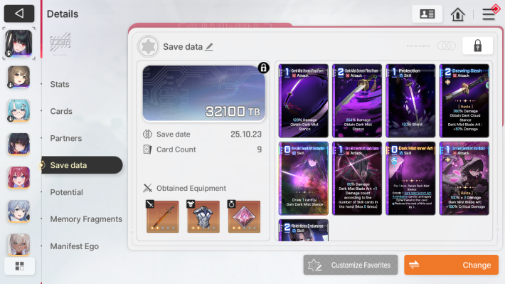 Chaos Manifestation Save Data