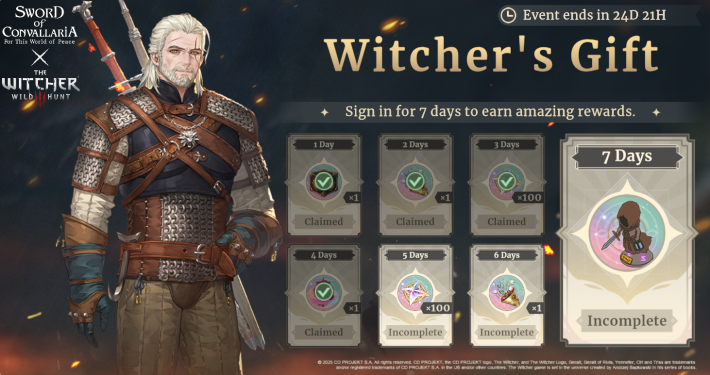 Sword of Convallaria (SoC) - Witcher