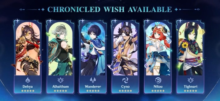 Sumeru Chronicled Wish