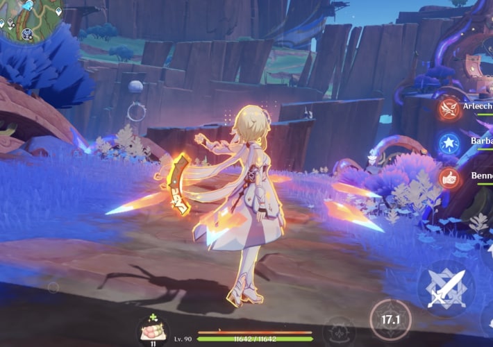 lumine pyro skill