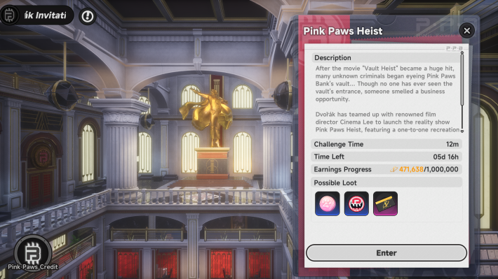 Robo de Pink Paws