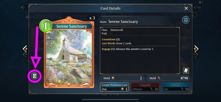 Image of how to change Card Styles