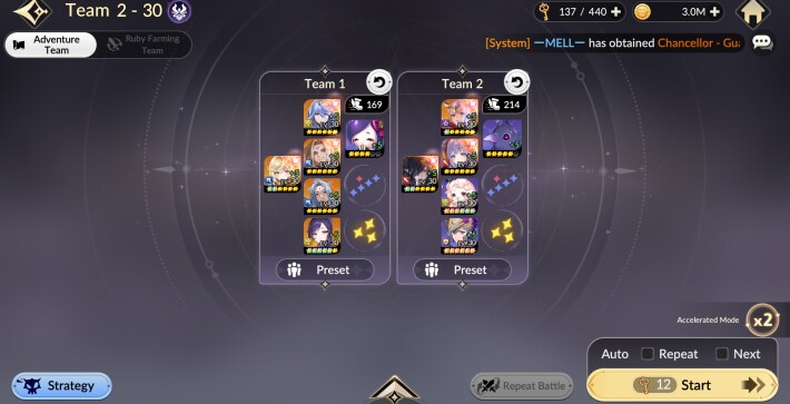 2 teams