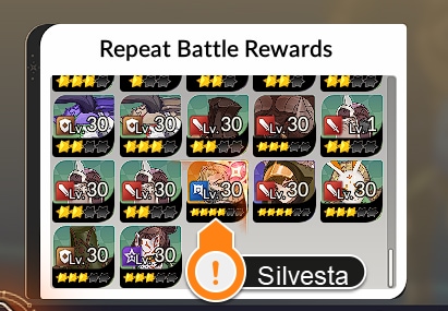 Seven Knights Re:BIRTH (7K Rebirth) - Silvesta Drop