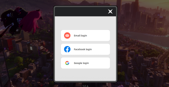 Log in Same Account