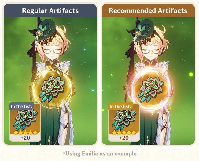 Artifact Outline Change