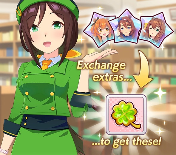 Convert Trainee Umamusume Star Pieces for Clover