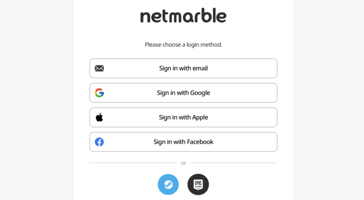 Log In With the Account