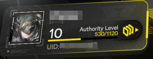 Authority Level