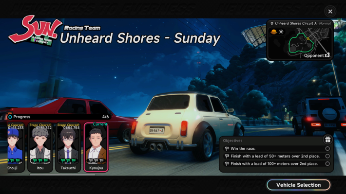NTE Unheard Shores - Sunday Racing Team