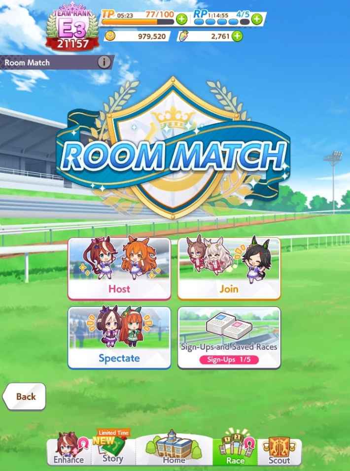 A Feature to Compete Against Other Players