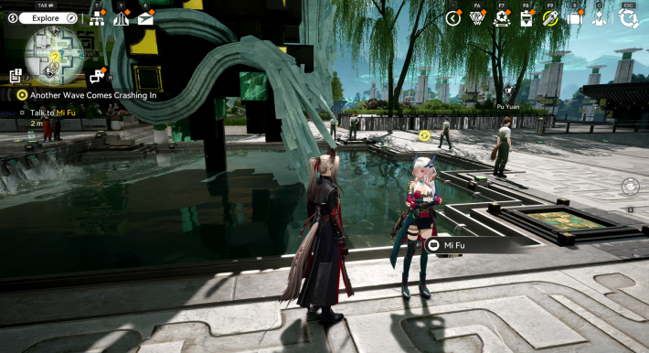 Arknights Endfield Mi Fu in Wuling City