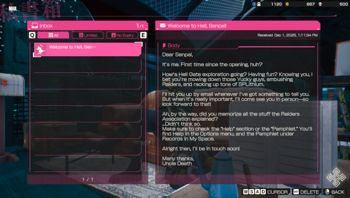 Check Mail in My Space