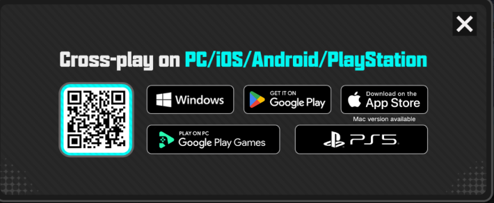 Cross Play QR