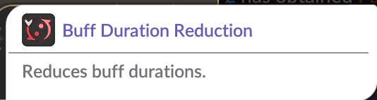 buff reduction