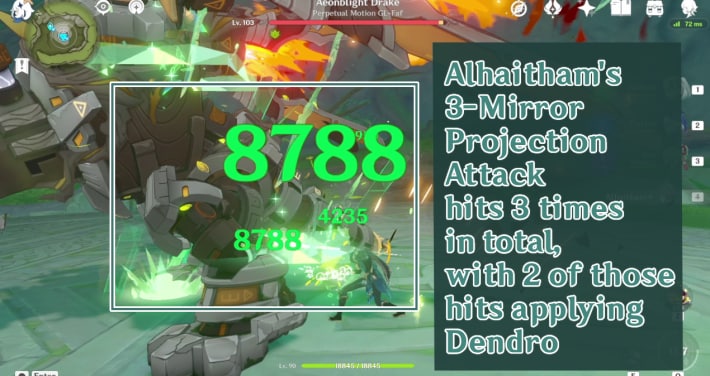 Alhaitham Mirror Damage