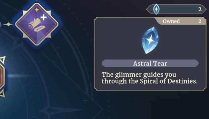 Sword of Convallaria (SoC) - Astral Tear