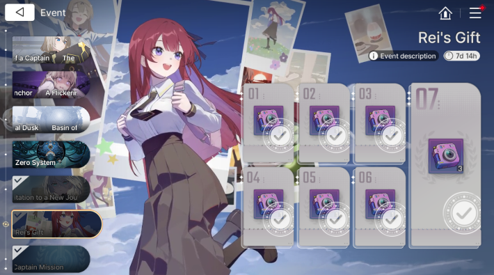 Chaos Zero Nightmare Prism Module Events Login Bonus and Achievements Image