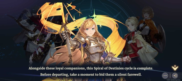 Sword of Convallaria (SoC) - Ending