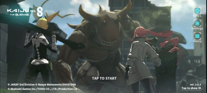 K8 Title Screen