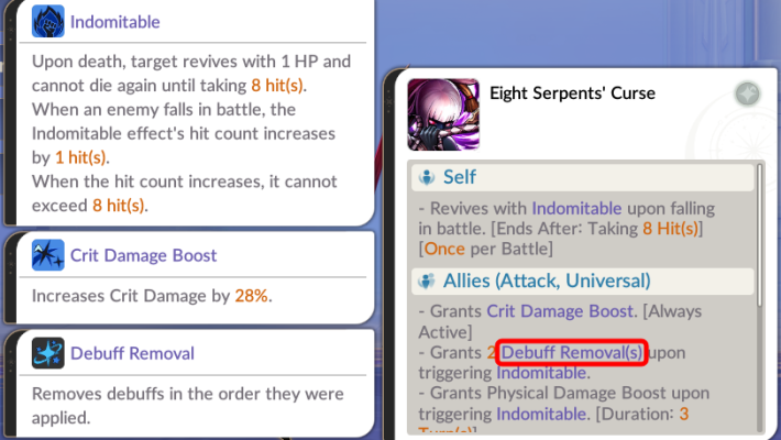 Concussion Debuff Removal