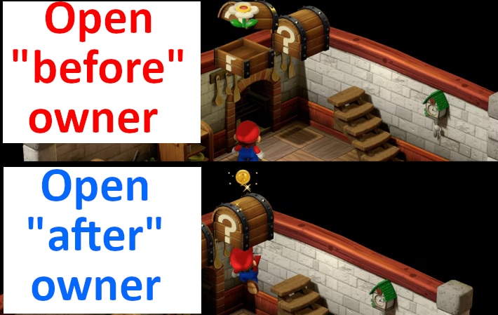 Treasure chest contents