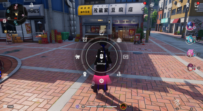 NTE Radial Menu