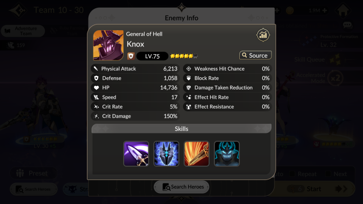 Enemy Info
