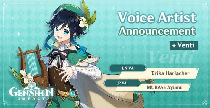 Venti Voice Actor