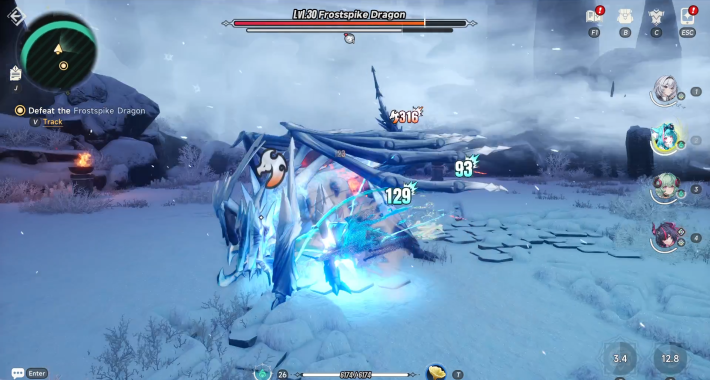 Capítulo 7 de NTE - Dragón de Púas de Hielo