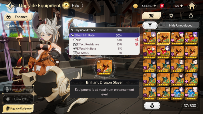 Upgrade Equipment Fox Max Power