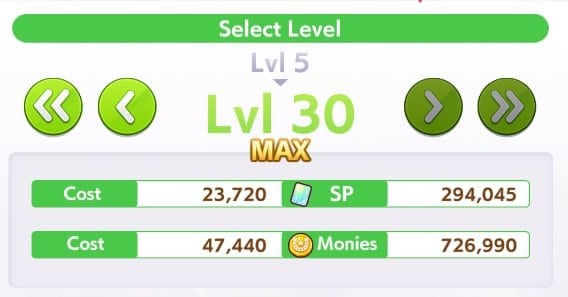 Support Card Lv. Enhancement