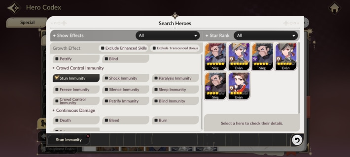Seven Knights Re:BIRTH (7K Rebirth) - Immunity